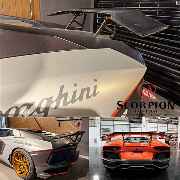 LAMBORGHINI AVENTADOR REAR SPOILER (  RSP - 761 )2